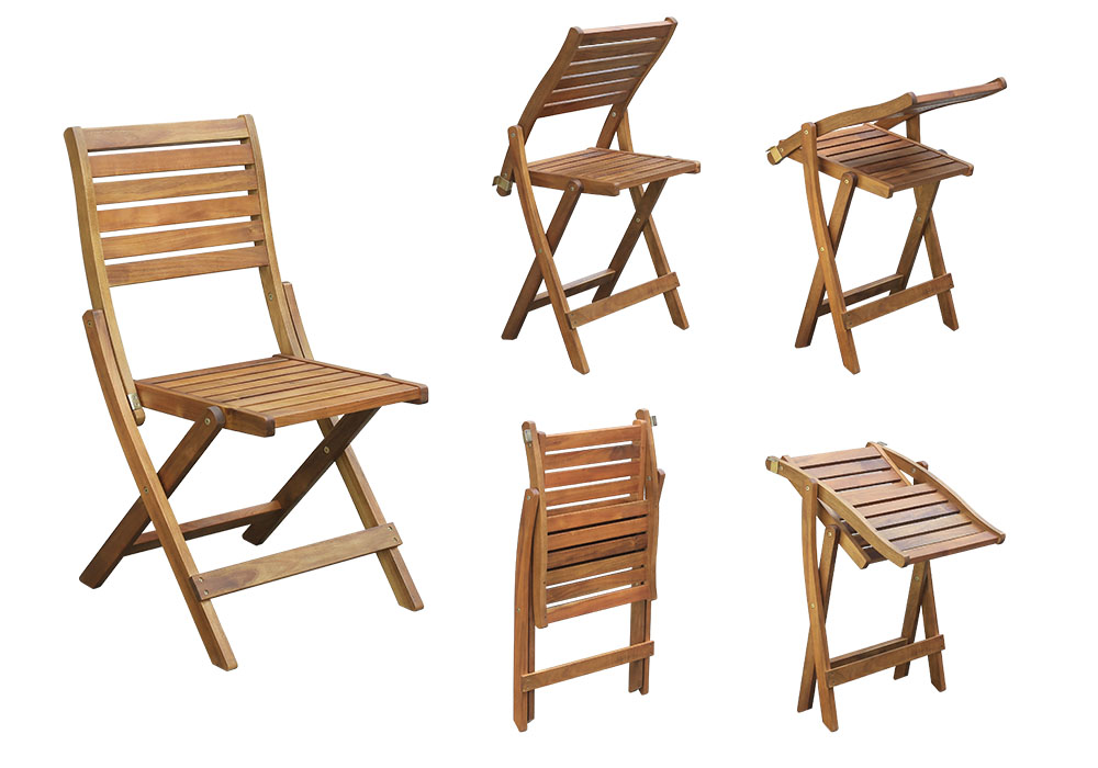 CAMPING FOLDING CHAIR - WOODEN