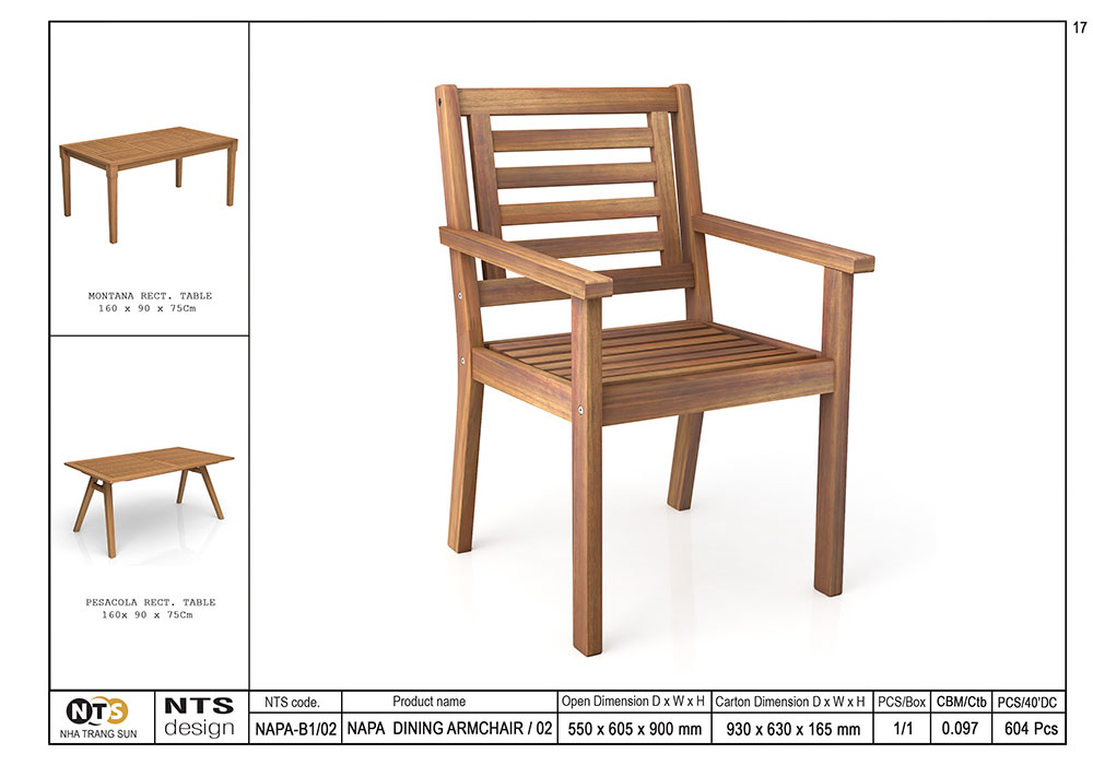 NAPA DINING ARMCHAIR / 02