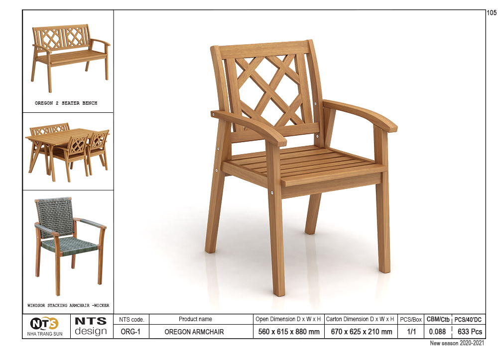 OREGON ARMCHAIR