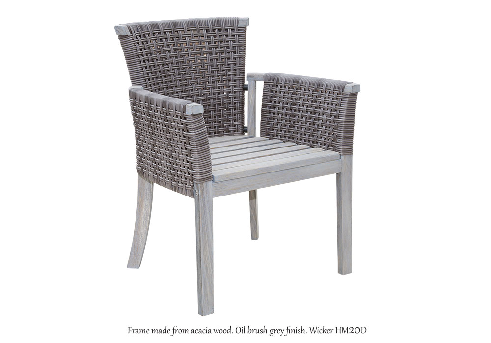 RIO ARMCHAIR HIGHBACK-WICKER