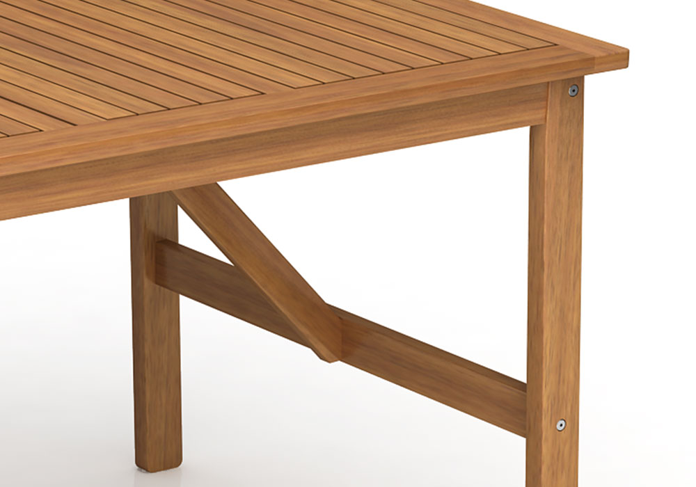 TAHITI DINING TABLE 1525 x 865 x 762mm