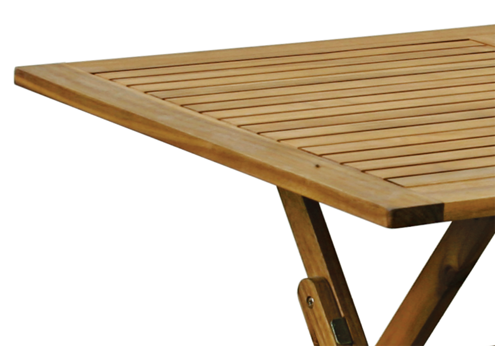 EAZY RECT. FOLDING TABLE  120 x 70 x 72CM  