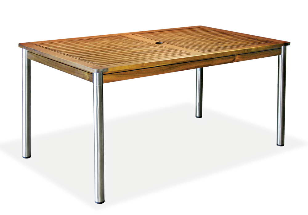 GROSSETO RECT. TABLE /02/EN 150 x 85 x 74cm